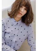外国人風×ボブ×クールカジュアル