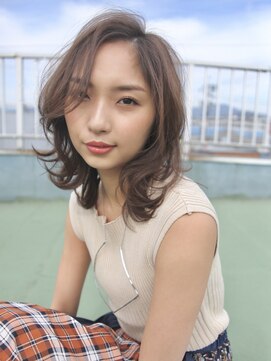 マルカ ヘアー(MARKA hair) beigeミディアムレイヤー♪