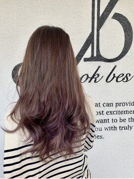 ジェービーヘア 稲毛(jb hair) パープル×グラデーション