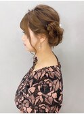 ヘアアレンジ_アッシュブラウンネオウルフ外ハネボブ_ba273831
