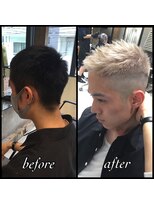 トルネード(TORNADO)&nbsp;外国人風ブランドヘア フェードアップバング ジャスティン