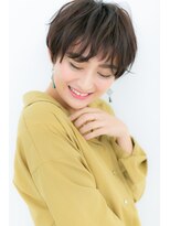 カバーヘア ブリス 北浦和(COVER HAIR bliss)&nbsp;濡れ髪シースルー艶カラーハンサムショートY北浦和20代30代40代