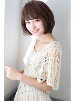 ネオリーブアイム 横浜西口店(Neolive aim)&nbsp;襟足すっきりトップと後頭部はふんわりボブ