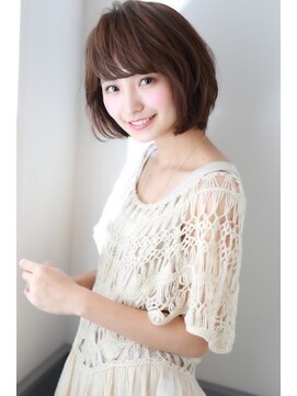 ネオリーブアイム 横浜西口店(Neolive aim) 襟足すっきりトップと後頭部はふんわりボブ