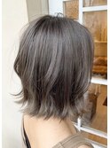 ハイライト×アッシュベージュ
