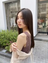 ロンド ストラーダ 心斎橋(Lond strada) シルキーベージュ×グレージュカラー【髪質改善/縮毛矯正】