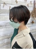 ハンサムショートパーマスタイル