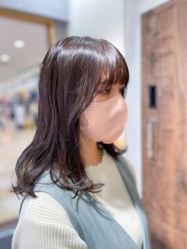 リミックス 南国店(remix) 透明感あふれるラベンダーグレージュ