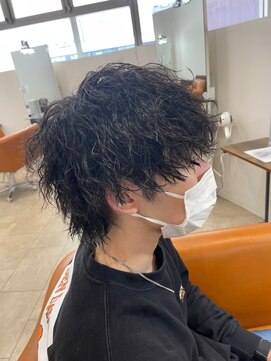 レガ(le ga) 【メンズ】カール強めツイストパーマ!