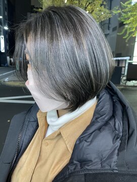 マージュ ギンザ(marju GINZA) 細め大人ハイライト オリーブベージュ