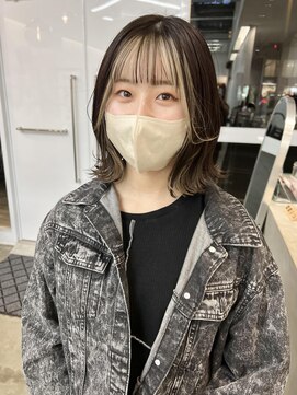 クリアーオブヘアー 池下店(clear OF HAIR) 外ハネロブ/顔まわりカット