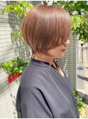 【松本聖】大人ショートボブ《大阪梅田/脱白髪染め/ハイライト》