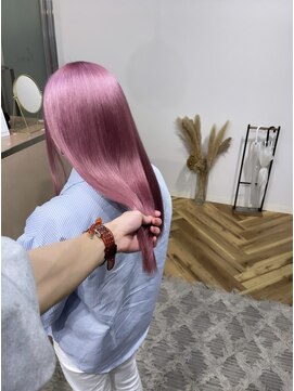 ラニヘアサロン(lani hair salon) ピンクカラー