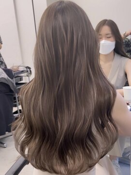 ジルブラン(JIL BLAN) ハイライトバレイヤージュダブルカラーケアブリーチ30代40代