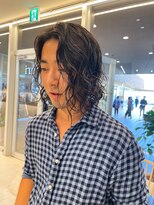 エクリジユウガオカ(equri Jiyugaoka)&nbsp;【自由が丘】メンズボブ×リッジパーマ