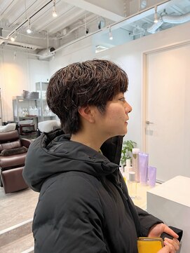 ロカ 表参道(loka) マッシュショート/ニュアンスパーマ[表参道/ハイライト]Mai