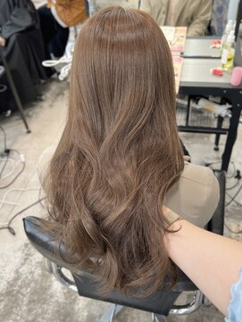 ゲーム 原宿店(GAME) ダブルカラーミルクティーベージュカラーケアブリーチハイトーン