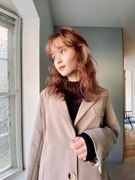 ユイル(Uil) 似合わせカット× 暖色カラー デザイン　カラー