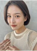 ワンカールボブ ボブパーマ 小顔ボブ ショートボブ 表参道 40代