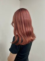 ビーグレイスヒロミ(be Grace HIROMI)&nbsp;チェリーレッド×20代韓国風ウェーブヘア