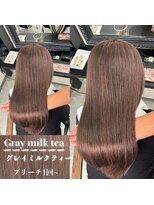 エス 天満扇町(esu)&nbsp;kr76グレーブラウン/ブラウンカラー/グレーカラー/髪質改善