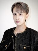 ベリショスパイキーショートべリーショートアップバングメンズ