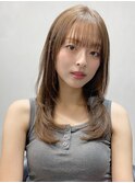 前髪 メルティーカラー 似合わせカット 小顔"