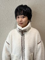 キュー(que) マッシュショート パーマ