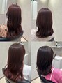 アール ヘアー デザイン(r hair design)&nbsp;ブリーチなしで作るピンク系カラーならお任せ下さい♪