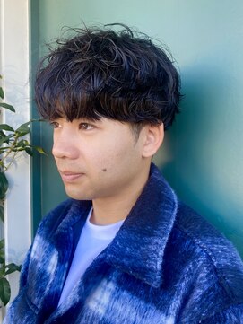 エダメ(EDAME) 無造作フェザーパーマ