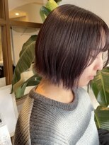 美容室 アイディー i-dee&nbsp;ラベンダーカラー×ボブ