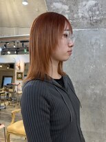 ドロシー(dorothy) オレンジベージュ×フェイスラインレイヤー