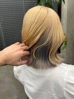 ナンバーウルス 名駅店(N° ulus)&nbsp;【number ulus】インナーグレー×ケアブリーチ