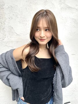 マスカリ(muscali) くびれヘア#ハイライトカラー#アプリコットオレンジブラウンa98