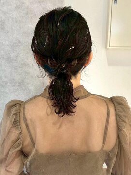 ムーン バイ ケンジ(moon by KENJE) 【nanaka】編みおろし/ミディアム/ヘアセット