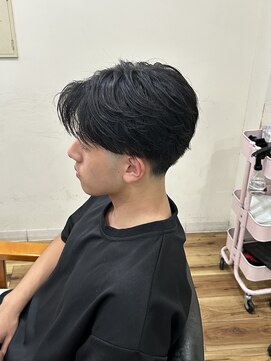 スウェル 千葉店(Swell) センターパート×テーパーフェード