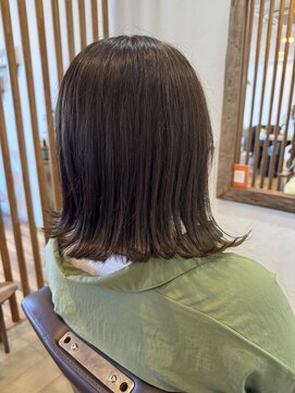 コティー(cotie.) オリーブカラーボブ