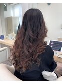 グランジパーマ(コテ巻き風デジタルパーマ)
