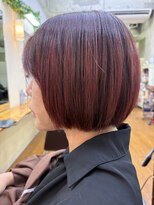 キャラシャローネ お台場(CharaChalone)&nbsp;細かめハイライト／マニキュア／レッド