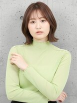 ニューヨークニューヨーク パピオス明石店(NYNY Mothers) ミディアム/シースルー/韓国風くびれヘア