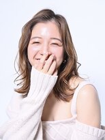 レム 山形1号店(REM)&nbsp;ミディアムボブレイヤーウェーブ