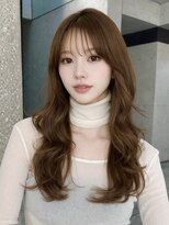 ローネス(LONESS) マロンベージュ/ブラウンベージュ/韓国風ヘア/くびれヘア