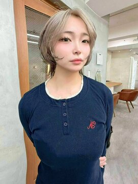 リアン(Lien) ハイブリーチ/ミルクティーベージュ/ショートウルフ