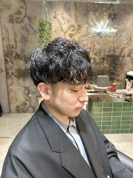 ロンドクロエ 横浜(Lond Chloe) men's/メンズ/メンズカット/韓国/黒染/顔周り/マッシュ/横浜