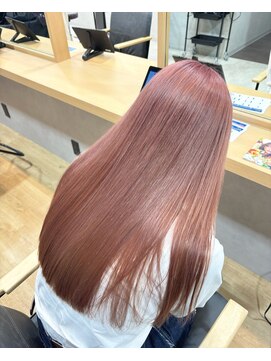 ヘアリゾートレガロ 瓢箪山店(Hair Resort regalo) ピンクベージュ