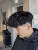 スタッド 松戸(stud. Men‘s)&nbsp;フリンジカット/海外風パーマ/スペインカール
