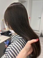 トリッカ シブヤ(TRICCA SHIBUYA)&nbsp;お客様スタイル/ミントブラウン/グレージュ/寒色/透明感髪質改善