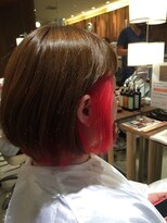 ブラット(brat)&nbsp;インナーカラーボブ。