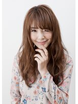 ラヴェストバイフレイスウェル(LOVEST by frace well)&nbsp;フリンジバングなロングヘア