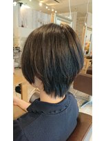 ウィービーパセリ atre川越店(WE BE PARSLEY) ダークカラー大人ショートボブ♪【担当 木村沙織】